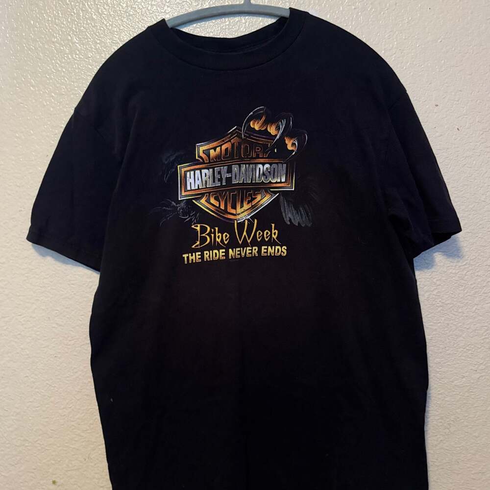 Harley Davidson Motorcycles Tifton Georgia H-D T-Shirt Men's Size Large